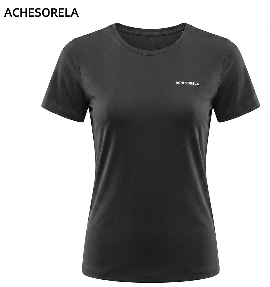ACHESORELA ENERGY Outdoor Quick-Dry Hiking Women's Crew-Neck T-Shirt