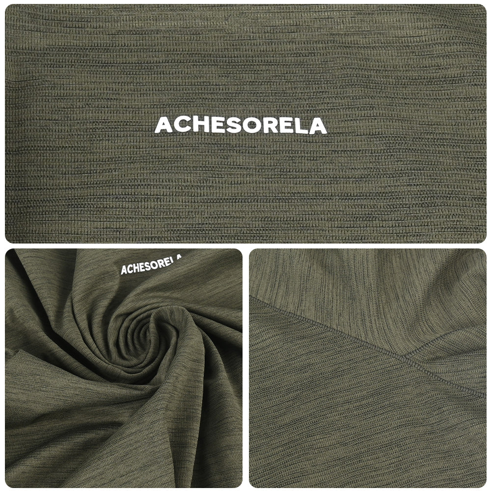 ACHESORELA ELITE Outdoor Quick-Dry Lightweight Men's Crew-Neck T-Shirt