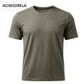 ACHESORELA WOOLLEN Merino Wool Outdoor Casual Crew-Neck T-Shirt