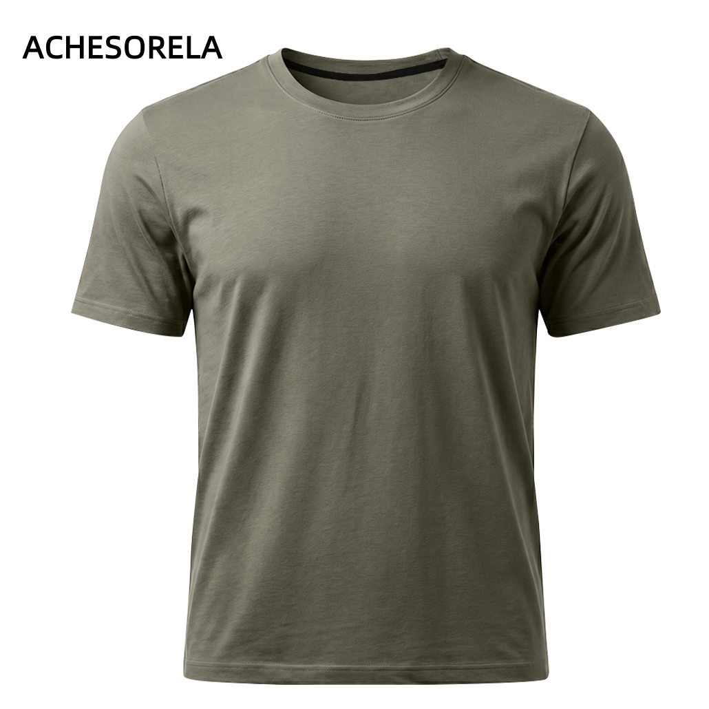 ACHESORELA WOOLLEN Merino Wool Outdoor Casual Crew-Neck T-Shirt