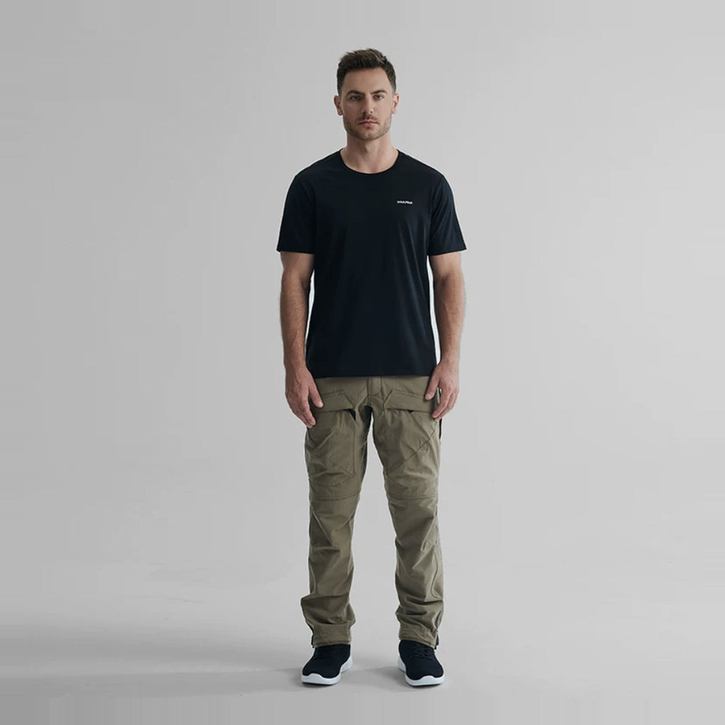 Men's Outdoor Liquid Ammonia Cotton Short-Sleeve T-Shirt MSTC001