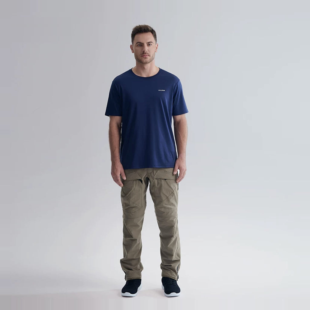 Men's Outdoor Liquid Ammonia Cotton Short-Sleeve T-Shirt MSTC001