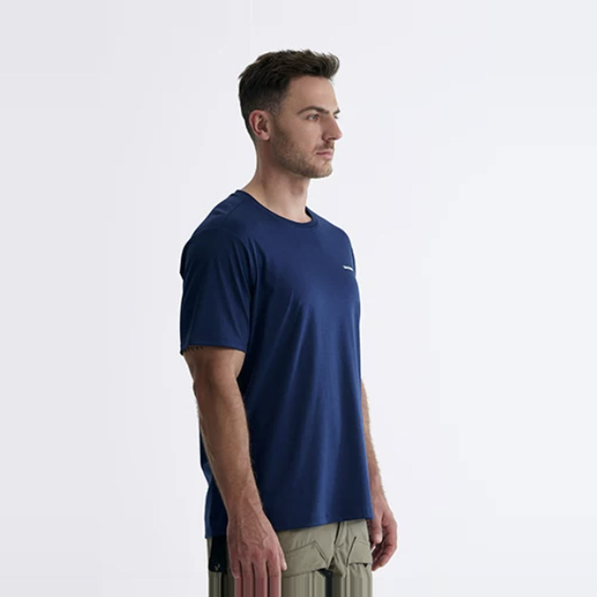 Men's Outdoor Liquid Ammonia Cotton Short-Sleeve T-Shirt MSTC001